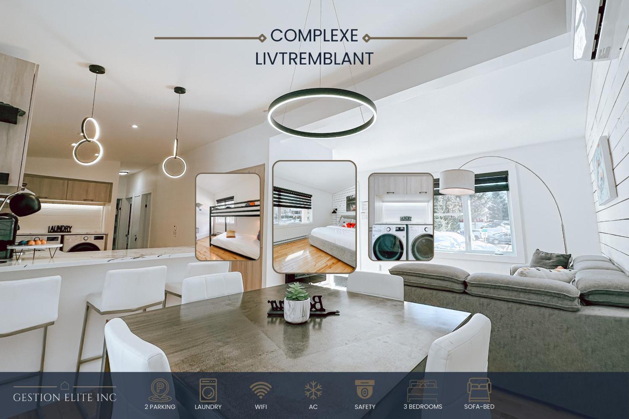 Appartamento Complexe Livtremblant By Gestion Elite - Liv1 Mont-Tremblant Esterno foto